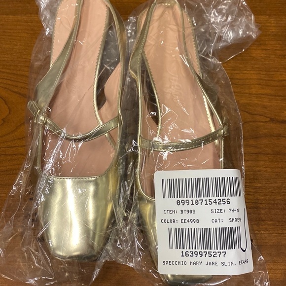 J Crew Layla slingback Mary Jane heels in specchio leather BT903 - Picture 7 of 7